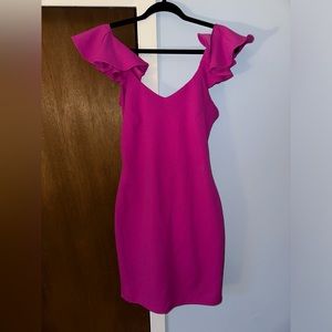 Hot Pink Fashion Nova dress